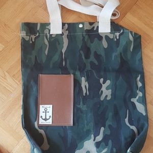 Camo tote bag